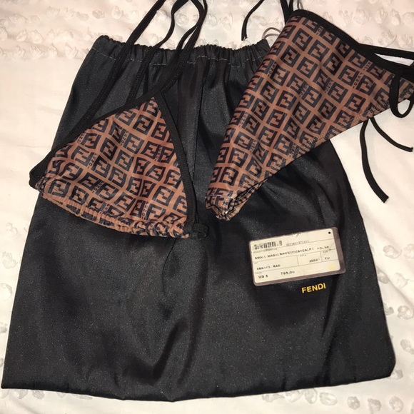 None Other - Fendi Printed Bikini